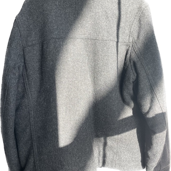 Abercrombie & Fitch Premium Wool Coat L - Picture 3 of 16